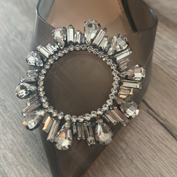 Gianni Bini black sparkle heels - Picture 4 of 5